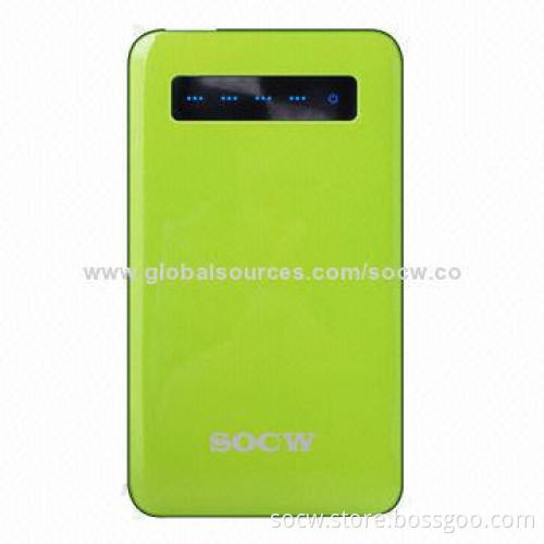 10,800mAh Power Bank for iPhone 5/iPad/Samsung Galaxy, 5V at 1A Input